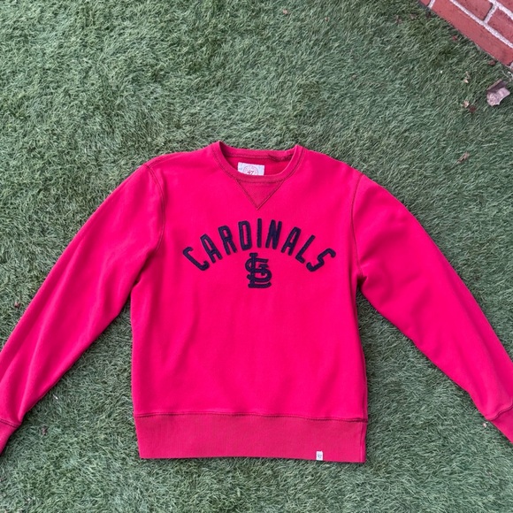 ’47 Brand Women’s Red St. Louis Cardinals Sweatshirt Size M - Picture 7 of 15